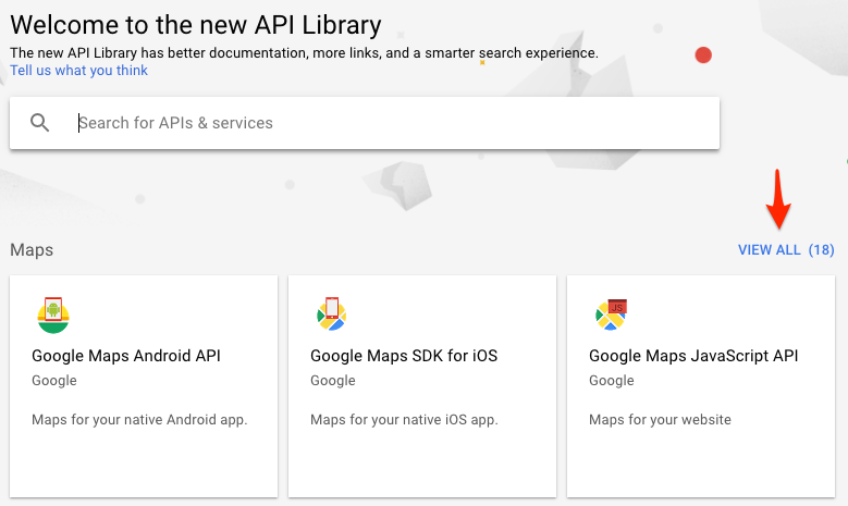 Google's API Library