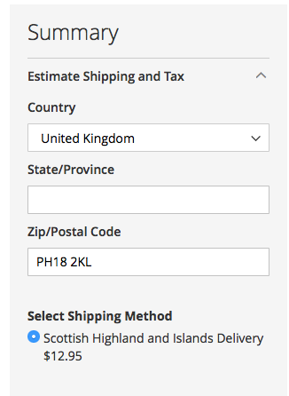 City Example PH Postcode