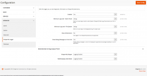 ShipperHQ Logger Configuration