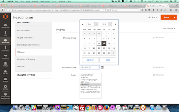 Next Available Date for Products in Magento