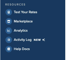 Activity Log Screenshot