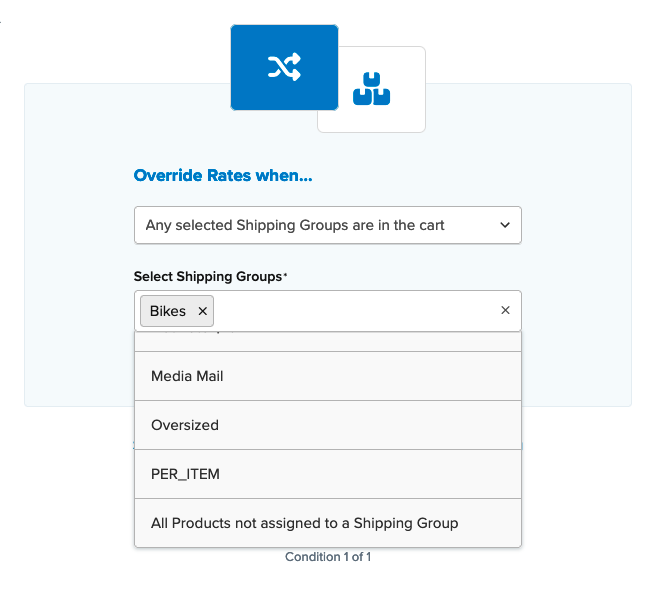 Configure Override Rates