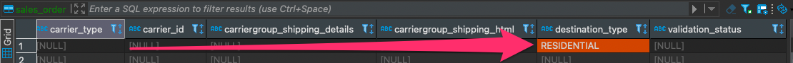 Location to delete the address type of an address in Magento 2 portal.